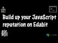 Build up your JavaScript reputation on Edabit