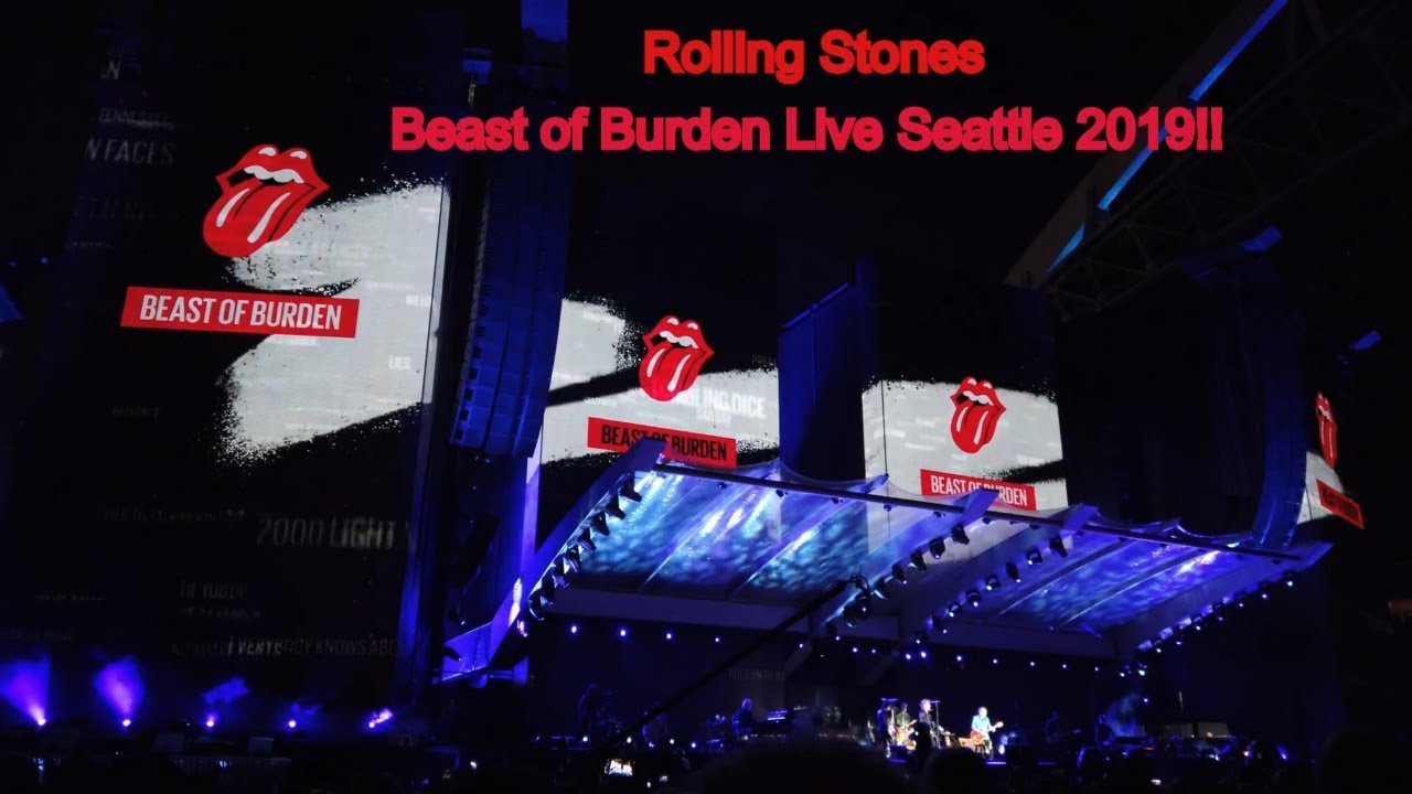 Rolling Stones Beast Of Burden Live In Seattle 2019 4K - YouTube