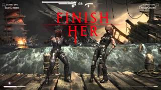 MKX ScarsUnseen vs ChrispyCream7 (Sonya Covert Ops mirror)