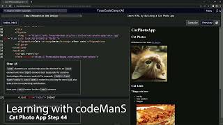 Learn HTML by Building a Cat Photo App - Step 45