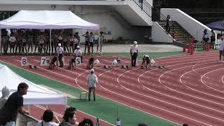 第７６回江戸川区区民総合体育祭秋季区民陸上競技大会 　中学３年生男子１００ｍ　春大