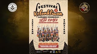 🔴KESENIAN WAHYU TURONGGO || Festival Kebonkliwon 3