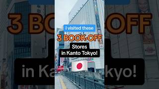 Thrifting guide for Tokyo, Japan! Visited their largest Book-Offs outlet in Kanto! #japan #thrifting