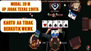 Trik main Texas poker domino modal 20m bar bar langsung up banyak