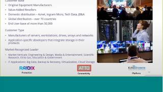 Raising the bar for performance A comprehensive solution from ATTO, Echostreams, and RAIDIX 20170524