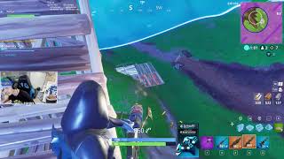 NINJA gets the WIN with a MINIGUN - FUNNY HILARIOUS FORTNITE SCENE