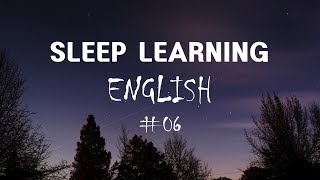 ★ Sleep Learning English ★ Listening Practice, With Music #06