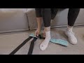 formfit foam ankle stirrup user fitting tutorial