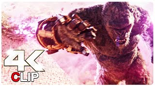 Godzilla Uses Atomic Breath To Defeat Kong | GODZILLA X KONG THE NEW EMPIRE (NEW 2024) Movie CLIP 4K