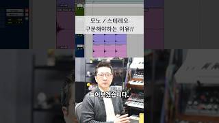 믹싱 팁 / 모노 스테레오 구분해야하는 이유 #shorts #logicpro #protools #daw #midi #로직 #믹싱