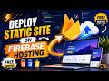 How to Deploy a Static Website on Firebase Hosting (Complete Beginner Guide 2026)