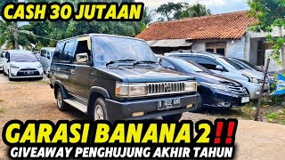 Garasi Banana 2 kasih obral murah 30 jutaan mobil bekas ada kijang sienta xenia granmax sigra