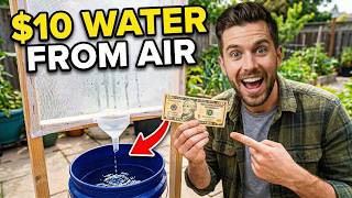 $10 Device That Pulls Drinking Water From Thin Air — A Forgotten Desert Trick