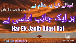 Har Ek Janib Udasi Hai, Top Heart Touching N 2020 Muhammad Talha khan