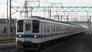 東武8000系8110F 転削返却回送 杉戸高野台通過