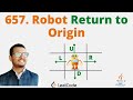 657. Robot Return to Origin || Java || Leetcode || Hindi