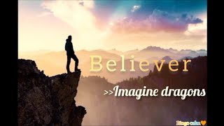 Imagine Dragons - believer (lyrics)