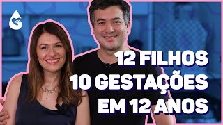 ELES TIVERAM 12 FILHOS, 10 GESTAÇÕES EM 12 ANOS | Histórias de ter.a.pia