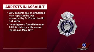 Omaha police arrest suspects in alleged assault of unhoused man