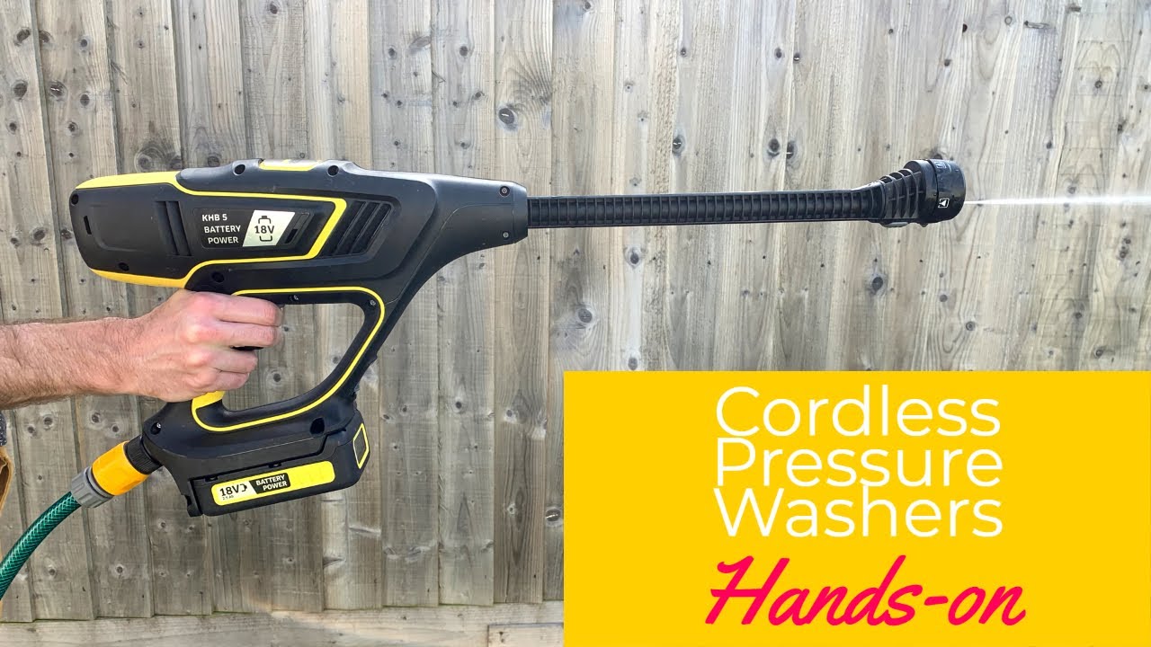 Best Cordless Pressure Washers In 2023 - YouTube