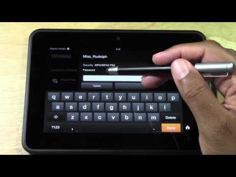 Kindle Fire HD: How to Connect to Wifi | H2TechVideos Kindle Fire HD: How to Connect to Wifi | H2TechVideos