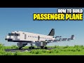 How To Build A PASSENGER PLANE In Minecraft! (Updated)