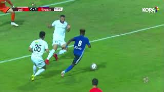 تسديدة رائعة من صديق أوجولا يسجل منها هدف سموحة الأول أمام إنبي | الدوري المصري 2022/2021