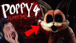 SAIU a PRIMEIRA GAMEPLAY INCRÍVEL de POPPY PLAYTIME CAPITULO 4 !! -  VAI SER ASSIM??