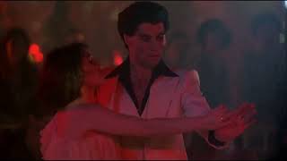 John Travolta and Karen Lynn Gorney Iconic dance in Saturday Night Fever 1977 Iconic and Memorable