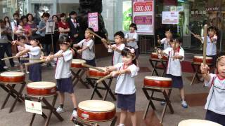 日光森林幼稚園大班太鼓表演-新光三越三多店週年慶