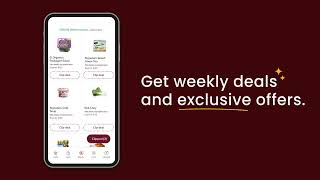 Find grocery deals in the Tom Thumb app, right at your fingertips.