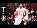 Troy vs. Florida State | ACC Men's Basketball Highlights (2022)