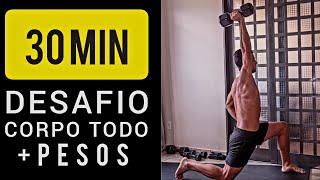 30 Min - Treino Sinistro em Casa, é VOCÊ VS VOCÊ