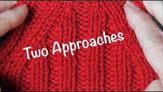 Decreasing While Maintaining Ribbing Pattern // Technique Tuesday
