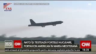 Forţele nucleare ale NATO, ridicate în aer deasupra Europei