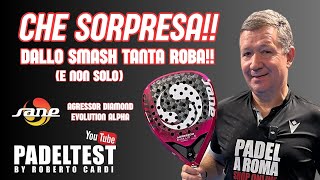 Sane Agressor Diamond Evolution Alpha. Padel Test by Roberto Cardi