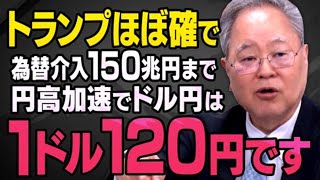 【トランプほぼ確】１ドル=160円だった円安相場が今後どうなるか髙橋洋一さんが全てを話してくれました（虎ノ門ニュース切り抜き）