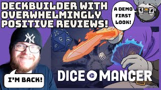 Overwhelmingly Positive Deckbuilder! First Look At Diceomancer Demo