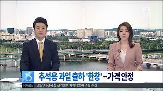 [뉴스투데이]추석용 과일 출하 한창 가격 안정