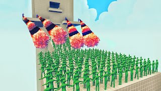 100x ZOMBIE vs 4x EVERY GOD - Totally Accurate Battle Simulator TABS