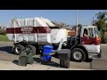 Burrtec Autocar WX Rapid Rail Garbage Truck on recycle