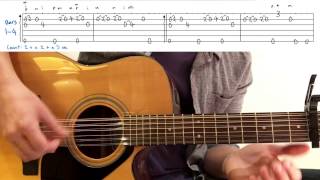 John Butler "Ocean" Fast Picking Section Lesson Tutorial