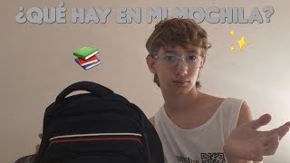 ¿Qué hay en mi mochila?📚 Ver. 2025 | Matt🤍