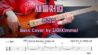 새들처럼_변진섭 Bass Cover