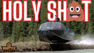 Mini Jet Boat HEAVEN || ALMOST Spent The Night! || Discover Abraham Lake To NSR