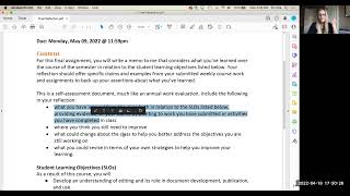 ENGL 417: Final Course Reflection