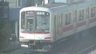 東急5000系5112F　鐘ヶ淵～堀切　20250120