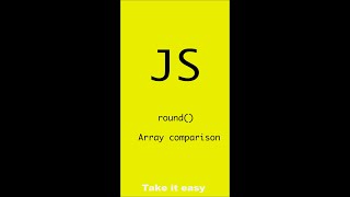 #14 Math.round, Math.ceil, Math.floor | JavaScript | Frontend | Take it easy #shorts