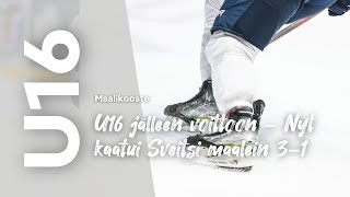 Maalikooste: U16 jälleen voittoon – Nyt kaatui Sveitsi maalein 3–1