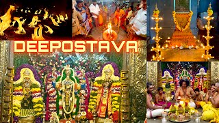 Adhishakthi Draupadi Devi Deepotsava | Poornima Aarthi at Sri Dharmaraya Swamy Temple December 2024